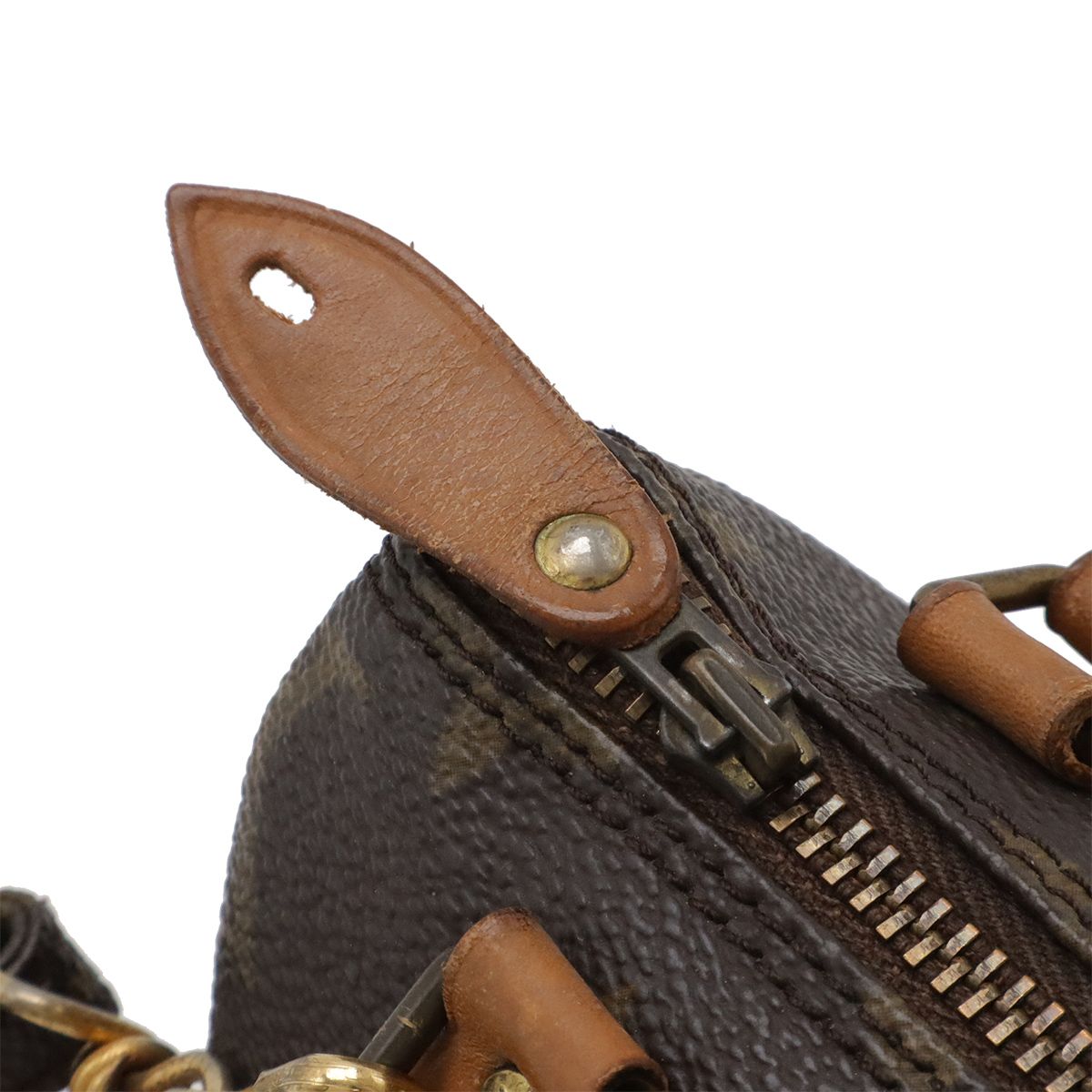 Louis Vuitton Monogram Mini Speedy Pouch Case 2-Way Shoulder Bag — view 4