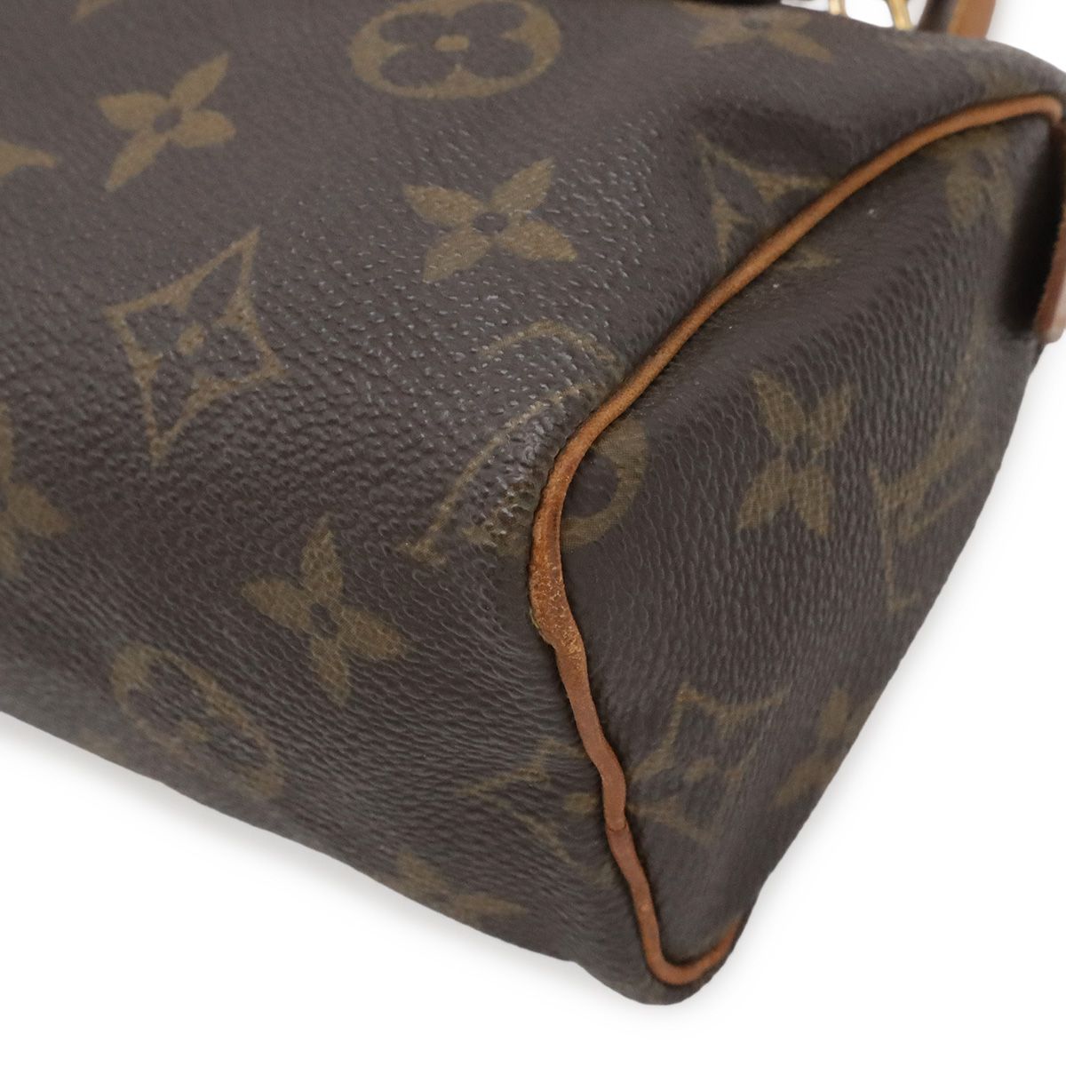 Louis Vuitton Monogram Mini Speedy Pouch Case 2-Way Shoulder Bag — view 3