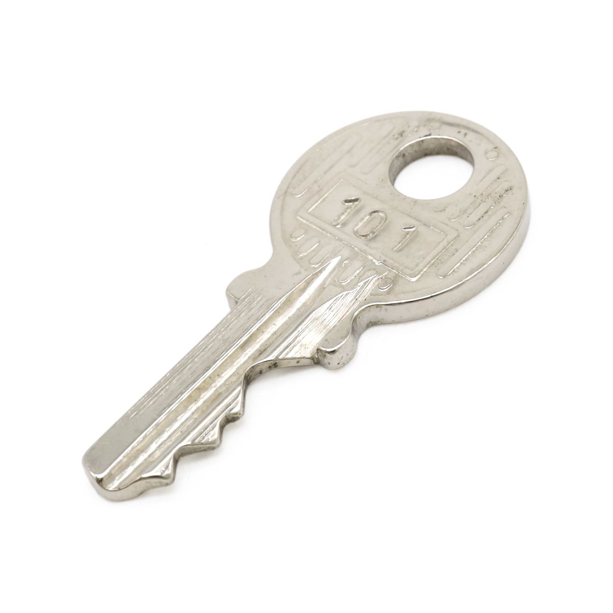 Hermes Cadena Padlock Key with Key Metal Silver — view 5