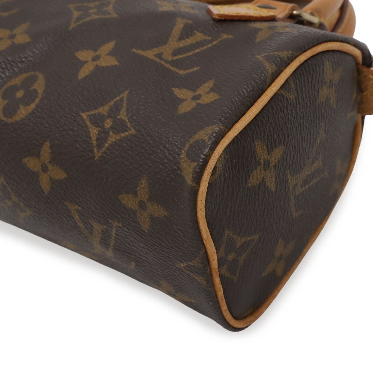 Louis Vuitton Monogram Mini Speedy Mini Bag Pouch Case — view 3