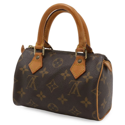 Louis Vuitton Monogram Mini Speedy Mini Bag Pouch Case — view 2