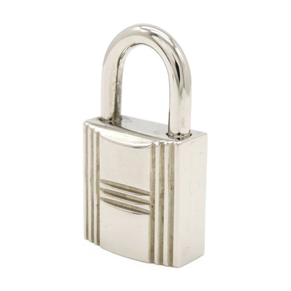 Hermes Cadena Padlock Key with Key Metal Silver — view 3
