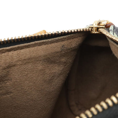 Louis Vuitton Monogram Multicolor Mini Speedy Mini Bag Pouch Case Noir Black — view 8