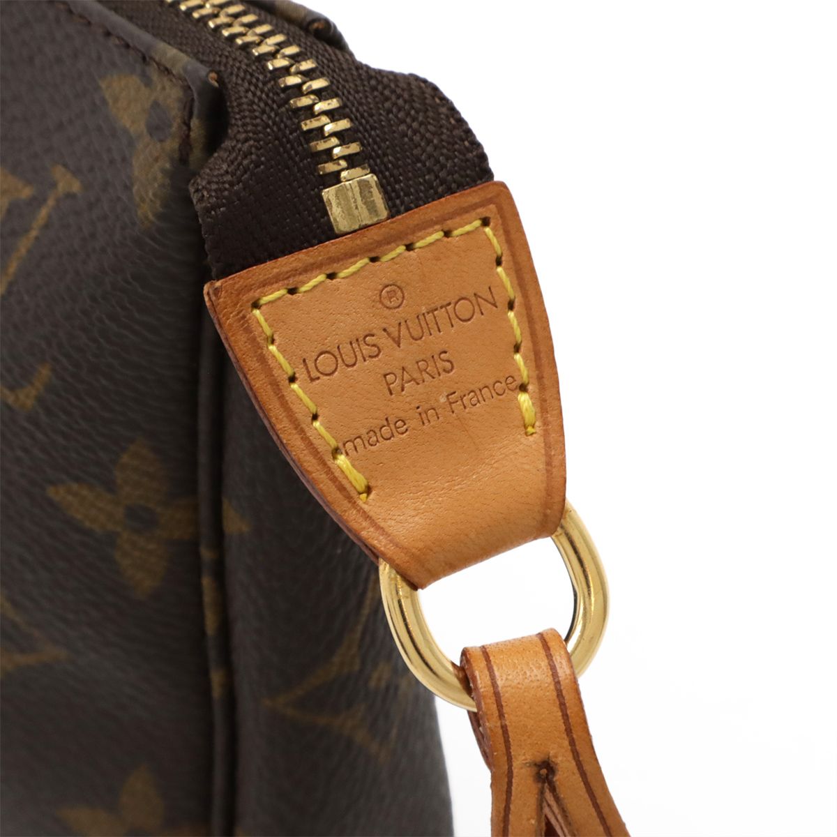 Louis Vuitton Monogram Pochette Pouch Handbag Party — view 5