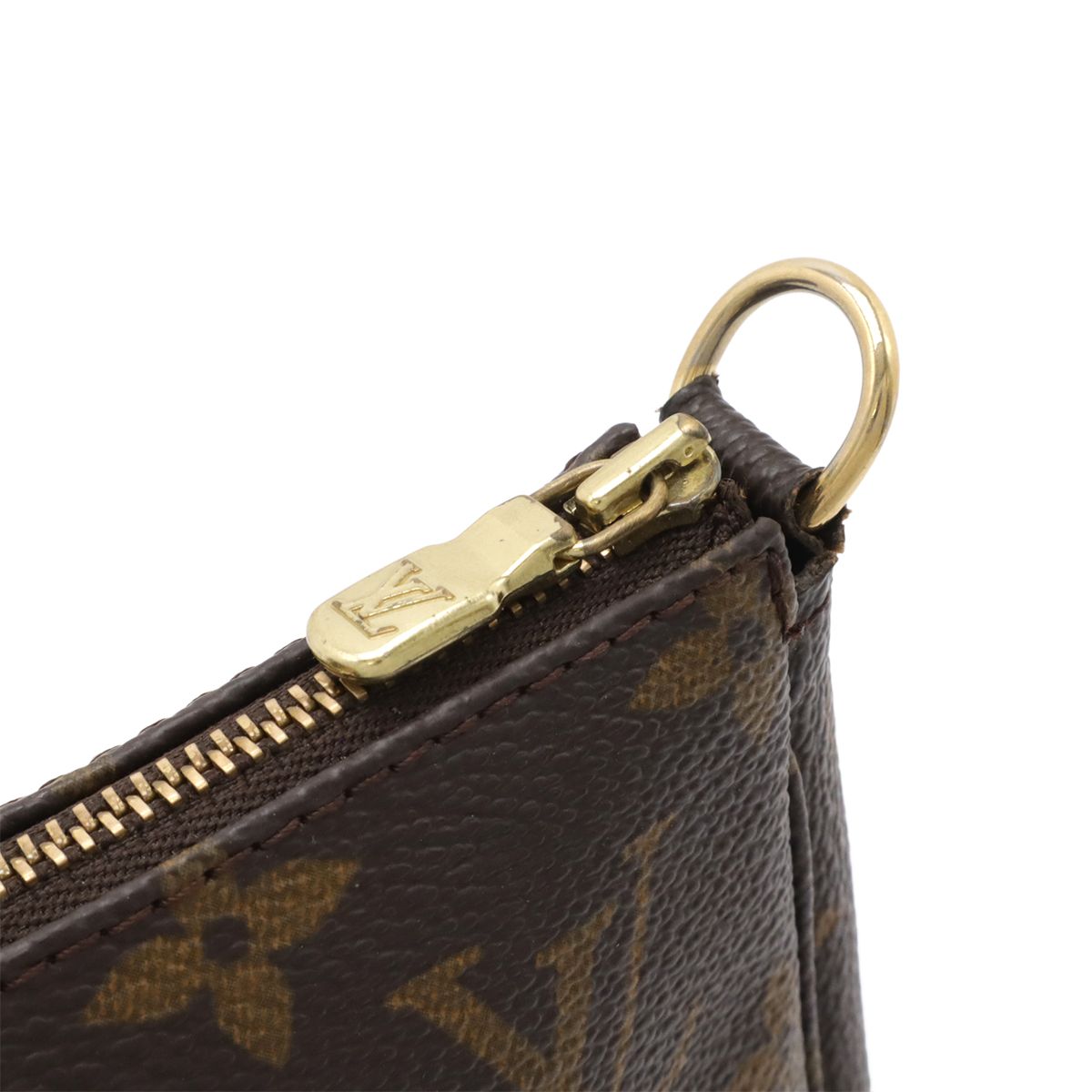 Louis Vuitton Monogram Pochette Pouch Handbag Party — view 4