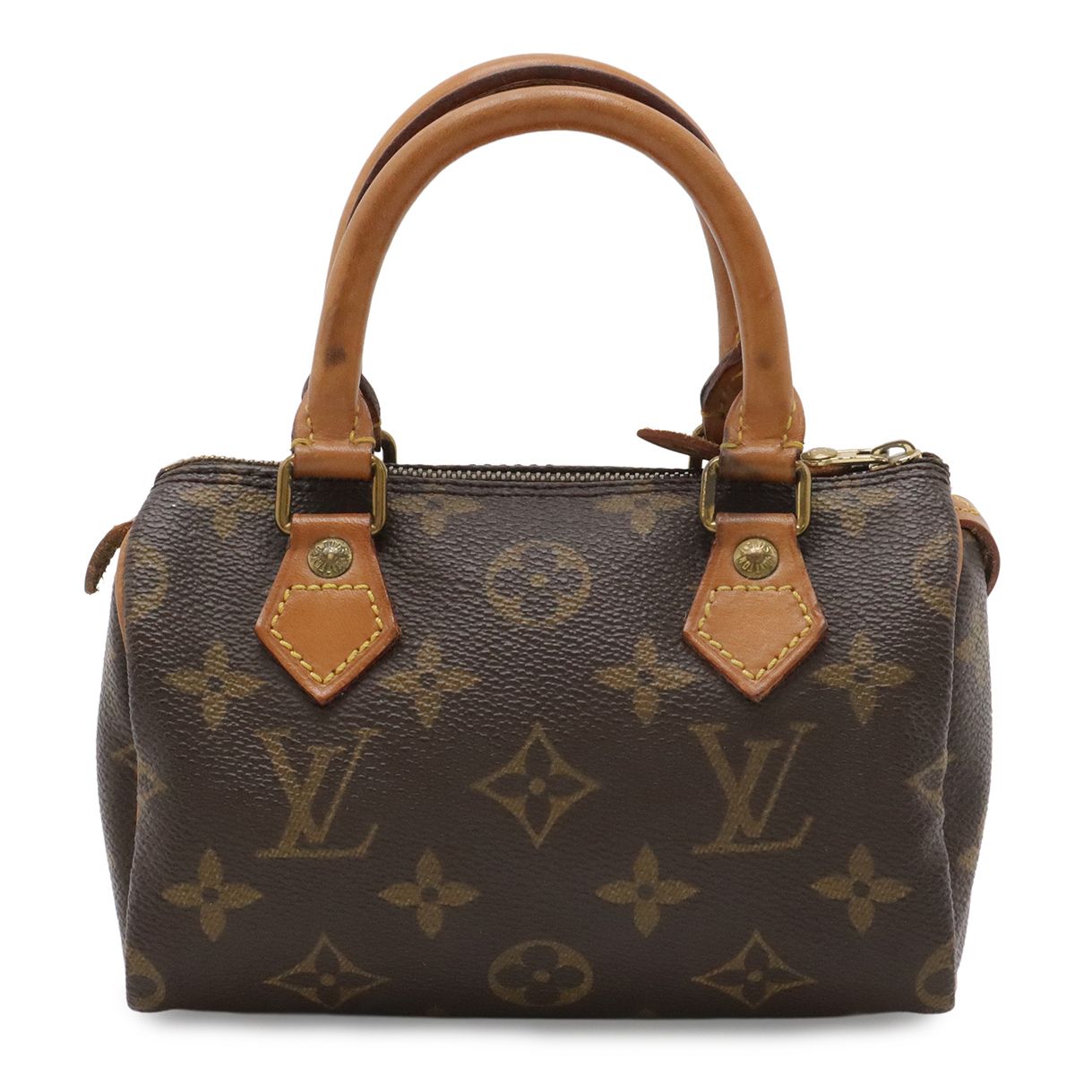 Louis Vuitton Monogram Mini Speedy Mini Bag Pouch Case