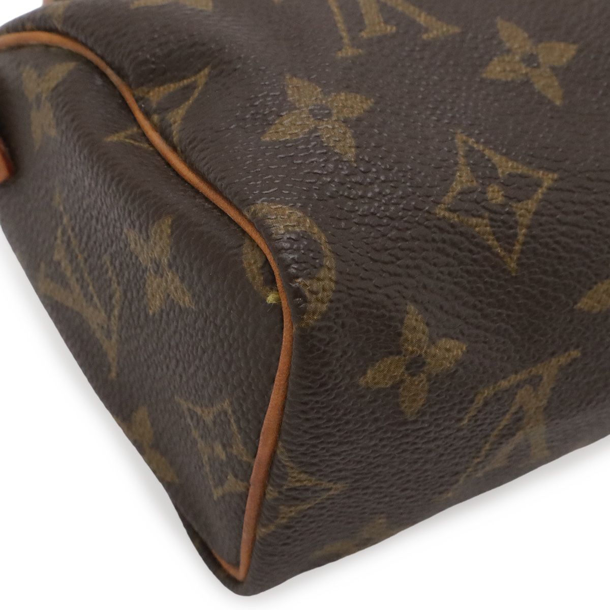 Louis Vuitton Monogram Mini Speedy Mini Bag Pouch Case — view 3