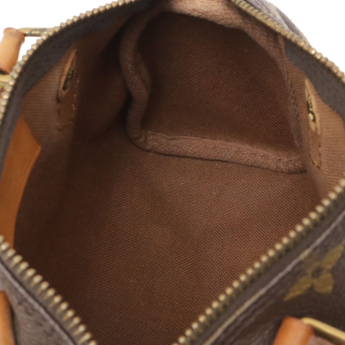 Louis Vuitton Monogram Mini Speedy Mini Bag Pouch Case — view 6
