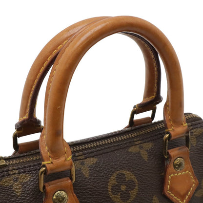 Louis Vuitton Monogram Mini Speedy Mini Bag Pouch Case — view 5
