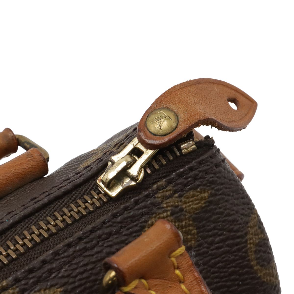 Louis Vuitton Monogram Mini Speedy Mini Bag Pouch Case — view 4