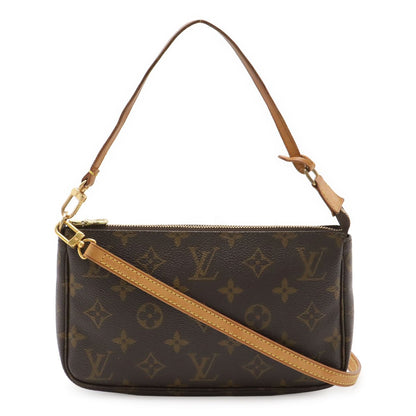 Louis Vuitton Monogram Pochette Pouch Handbag Party 2-Way