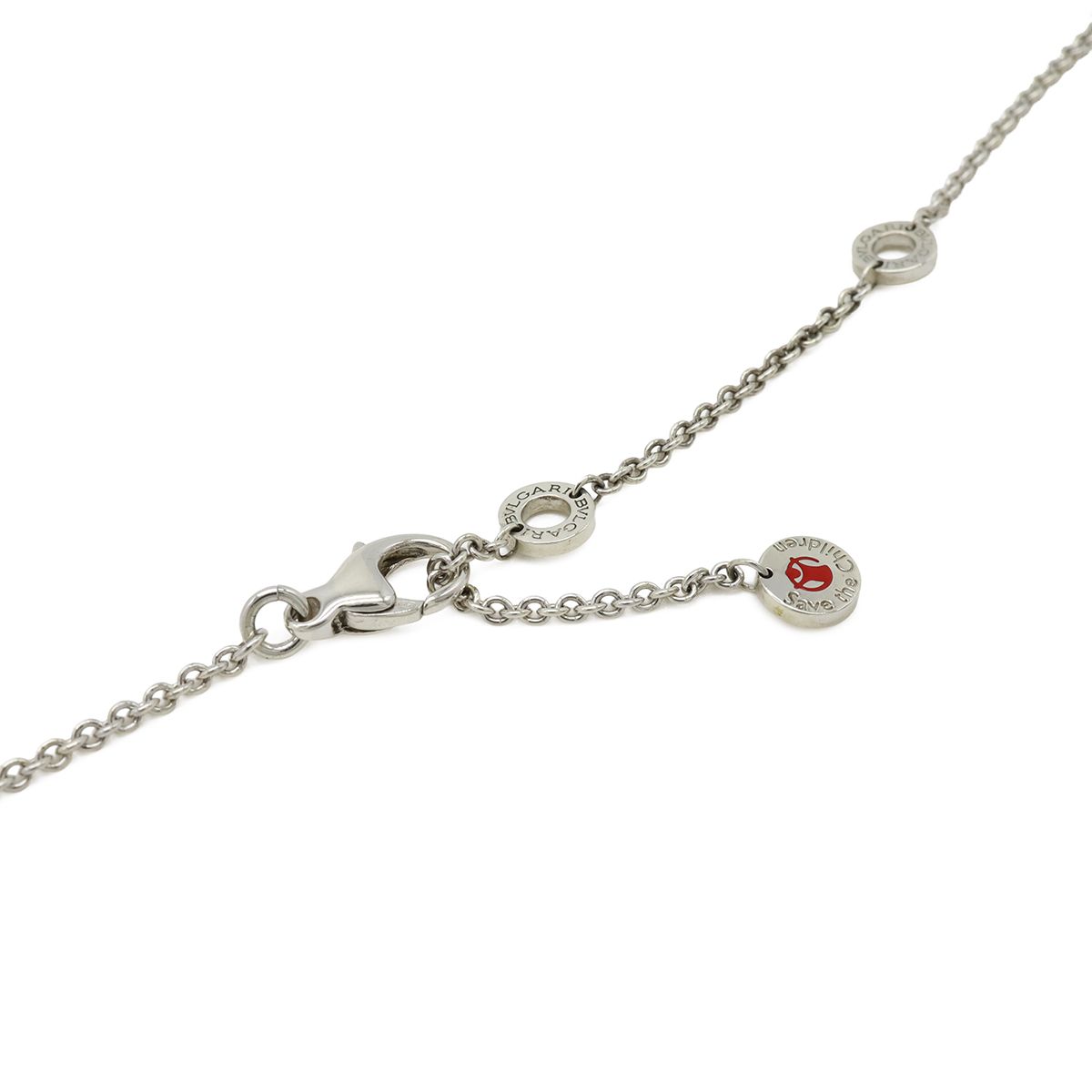 Bvlgari B-zero One Se Bu the Children Necklace Pendant Silver Black — view 5