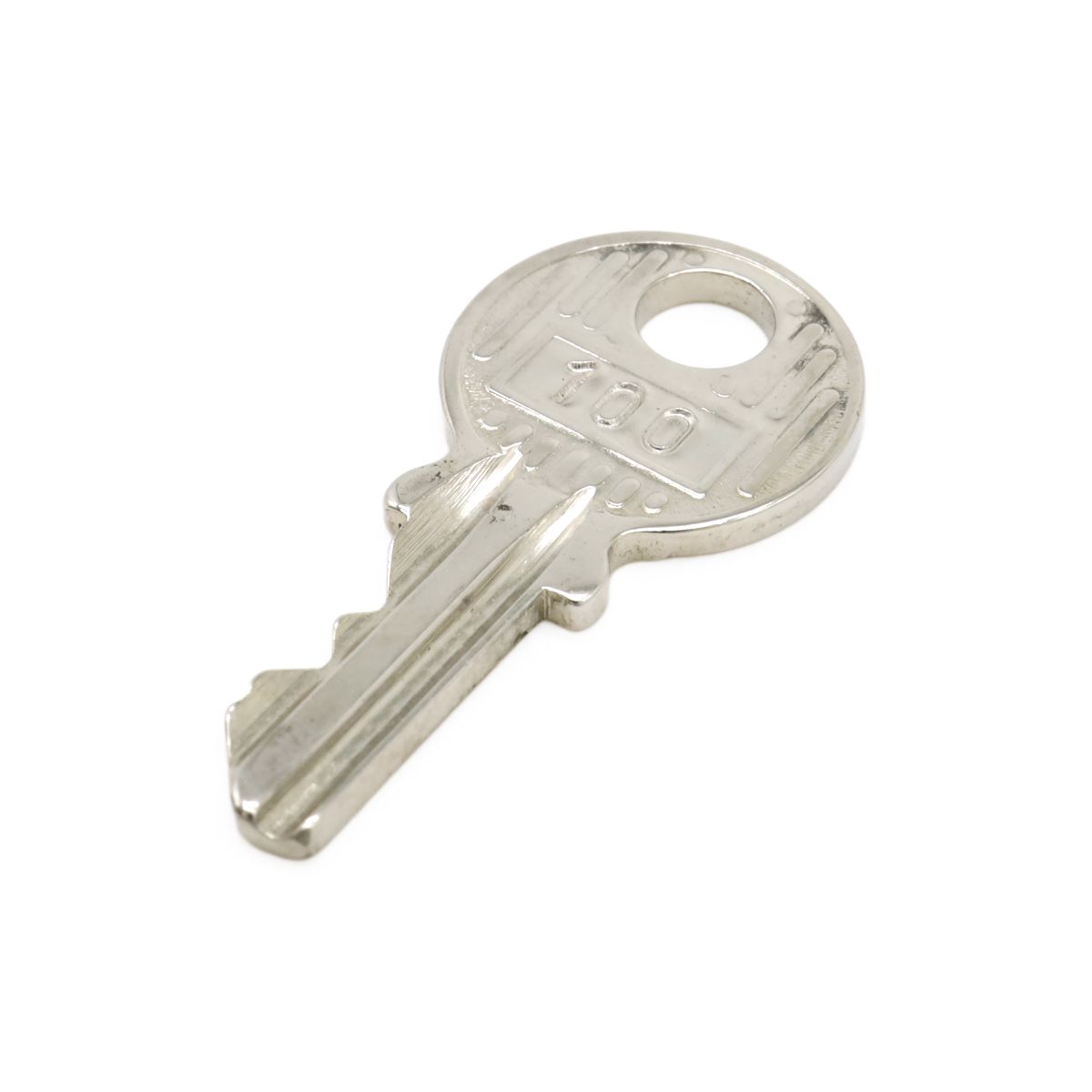 Hermes Cadena Padlock Key with Key Metal Silver — view 5