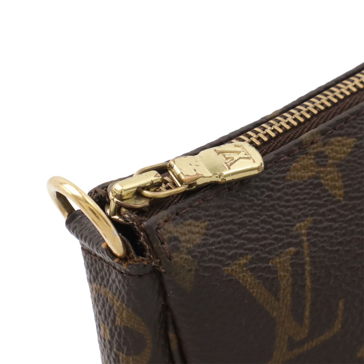 Louis Vuitton Monogram Pochette Shoulder Bag 2-Way Pouch — view 4