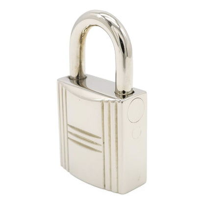Hermes Cadena Padlock Key with Key Metal Silver — view 3