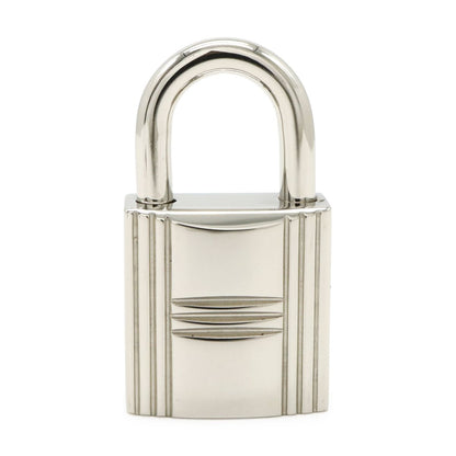 Hermes Cadena Padlock Key with Key Metal Silver — view 2