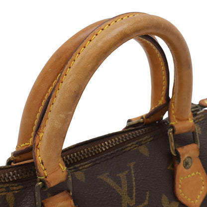 Louis Vuitton Monogram Mini Speedy Mini Bag Pouch Case — view 6