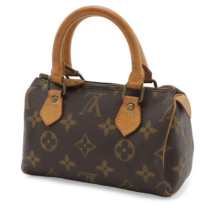 Louis Vuitton Monogram Mini Speedy Mini Bag Pouch Case — view 2