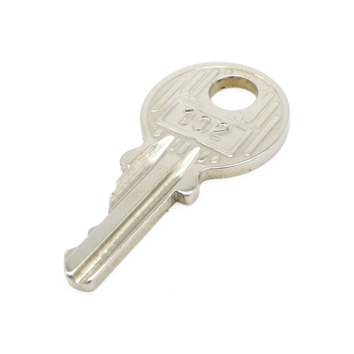 Hermes Cadena Padlock Key with Key Metal Silver — view 5