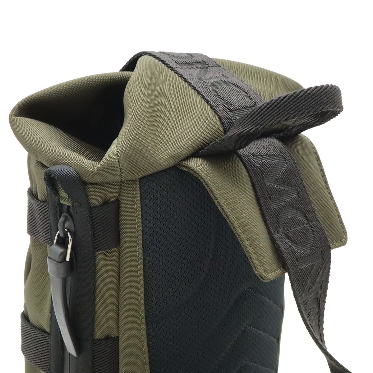 Moncler Argens Mono Belt Bag Backpack Nylon Canvas Khaki Green Black — view 4