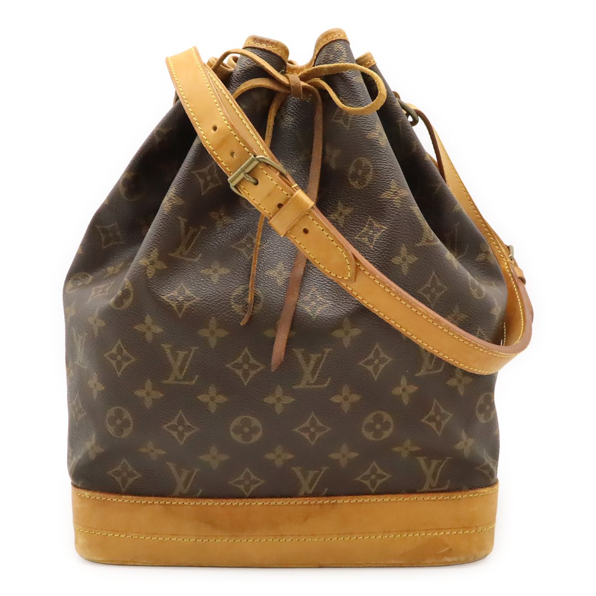 Louis Vuitton Monogram Noe Shoulder Bag Semi Drawstring