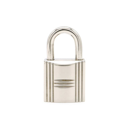 Hermes Cadena Padlock Key with Key Metal Silver — view 2