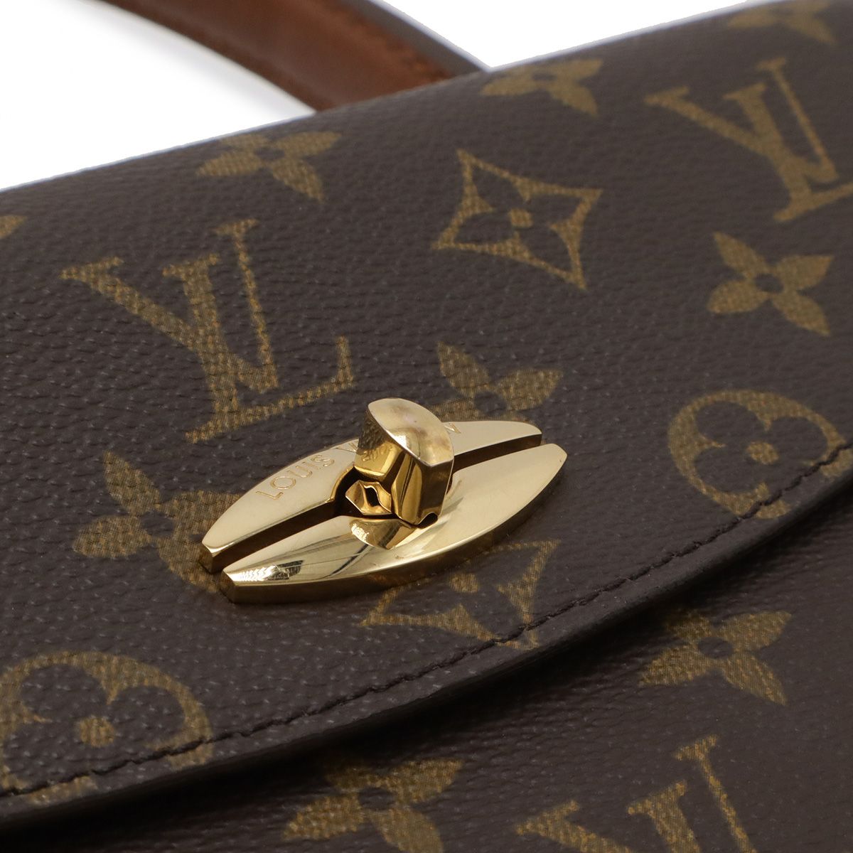 Louis Vuitton Monogram Malesherbes Handbag Flap Bag — view 4