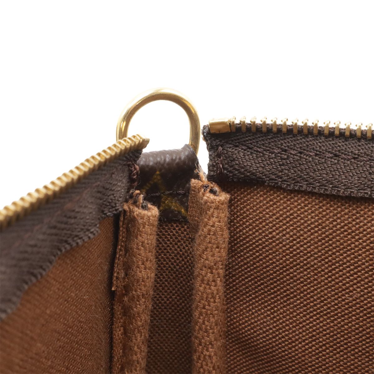 Louis Vuitton Monogram Pochette Pouch Handbag Party — view 8