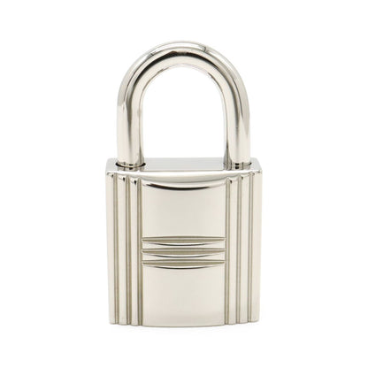 Hermes Cadena Padlock Key with Key Metal Silver — view 2