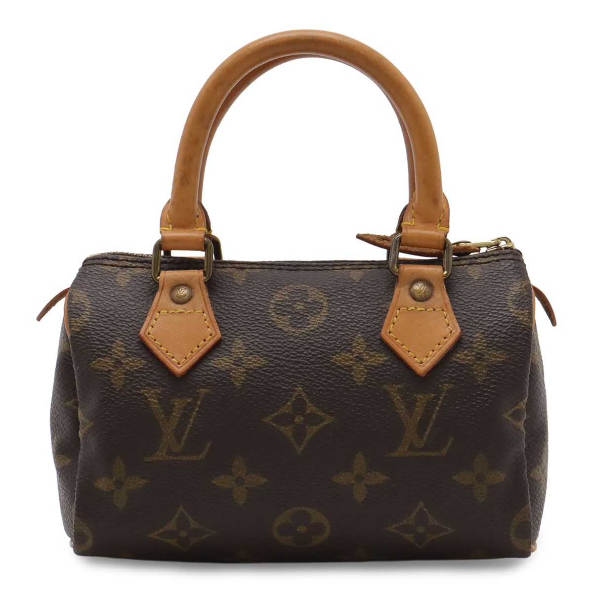 Louis Vuitton Monogram Mini Speedy Mini Bag Pouch Case