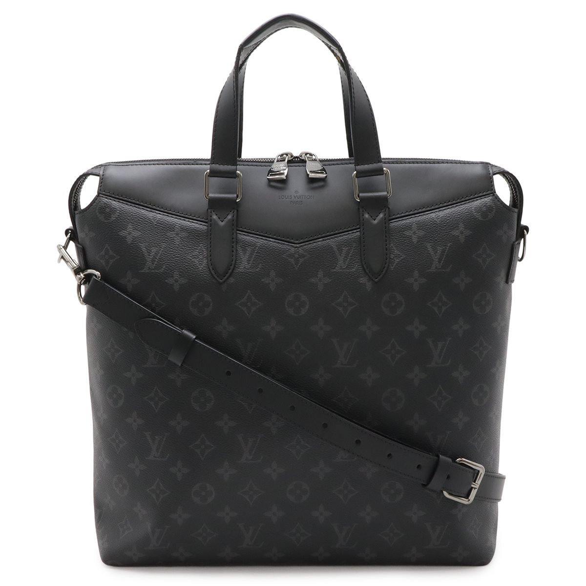 Louis Vuitton Monogram Eclipse Tote Explorer Business Briefcase 2-Way Shoulder