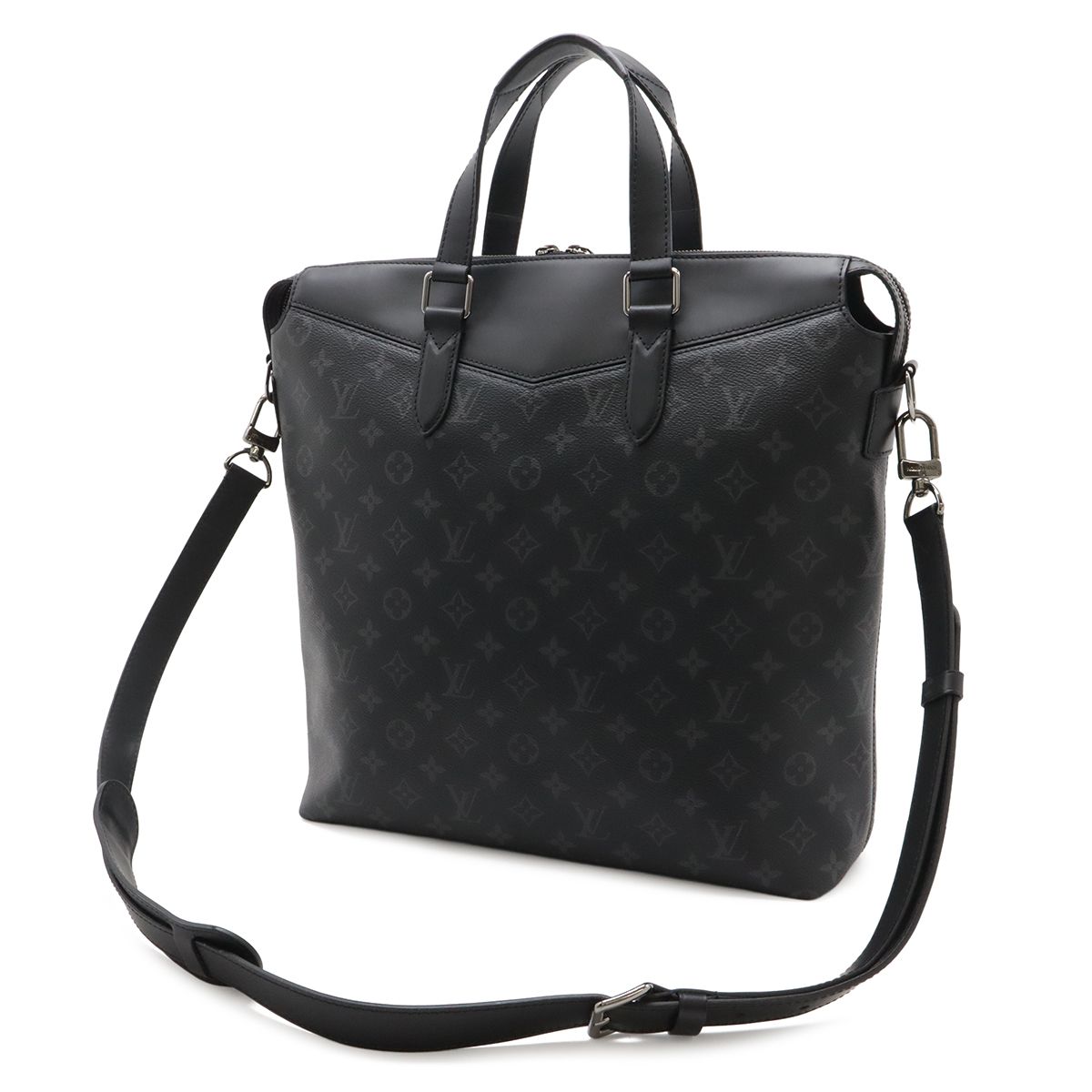 Louis Vuitton Monogram Eclipse Tote Explorer Business Briefcase 2-Way Shoulder — view 2