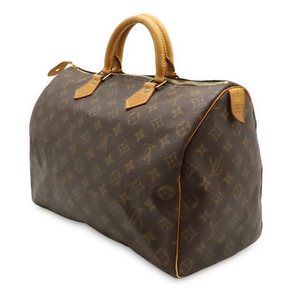 Louis Vuitton Monogram Speedy 35 Mini Boston Bag Travel Purse — view 2