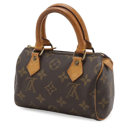 Louis Vuitton Monogram Mini Speedy Mini Bag Pouch Case — view 2