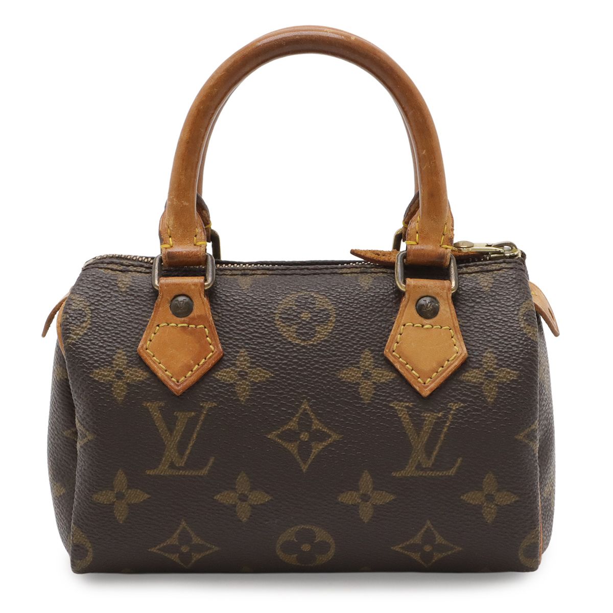 Louis Vuitton Monogram Mini Speedy Mini Bag Pouch Case