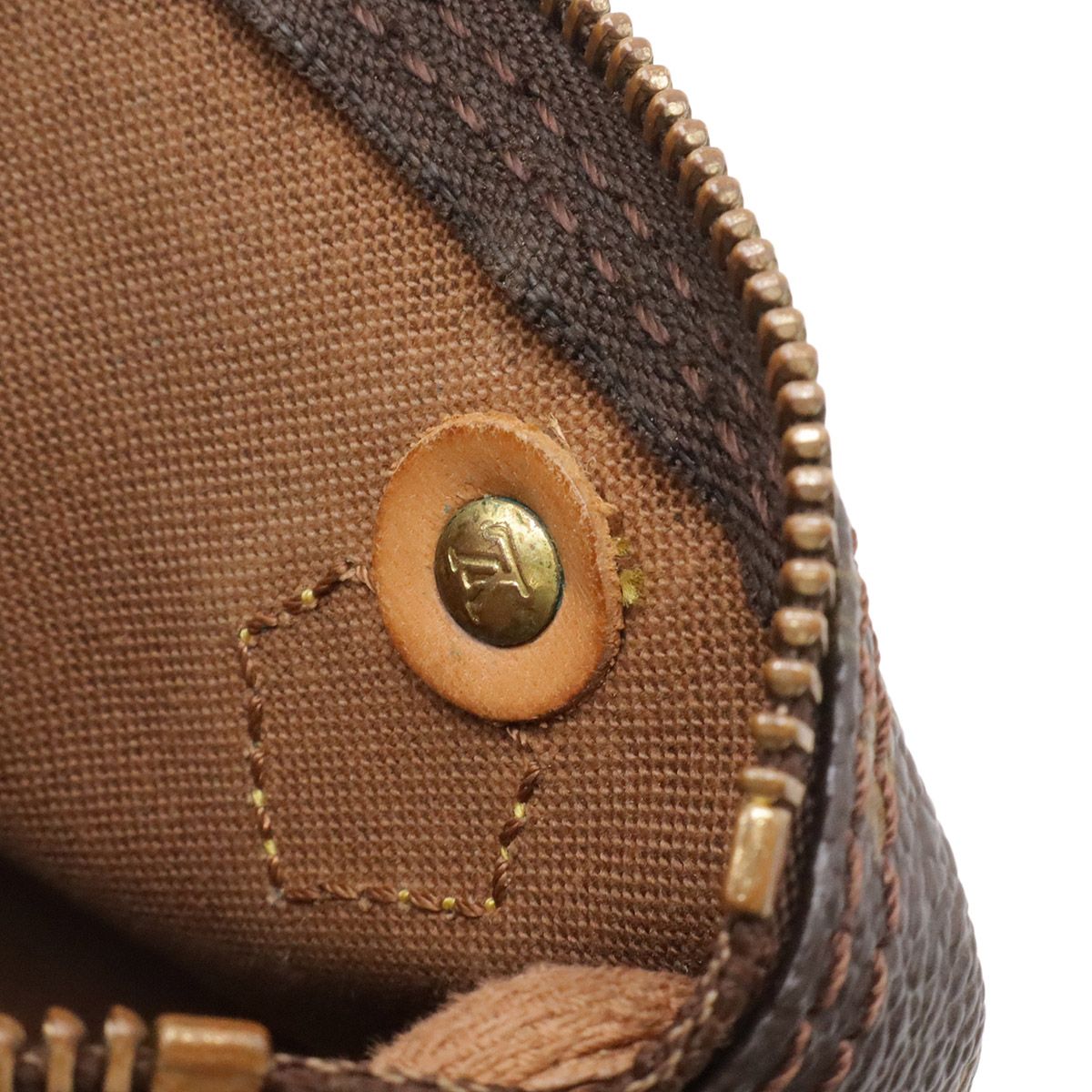 Louis Vuitton Monogram Mini Speedy Mini Bag Pouch Case — view 7