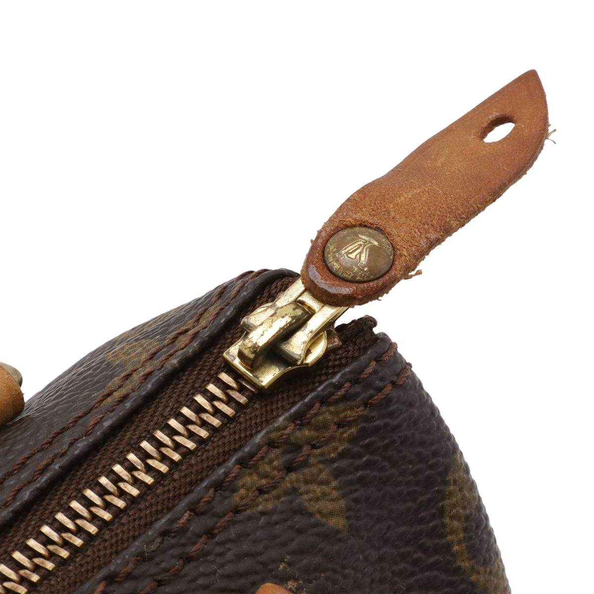 Louis Vuitton Monogram Mini Speedy Mini Bag Pouch Case — view 4