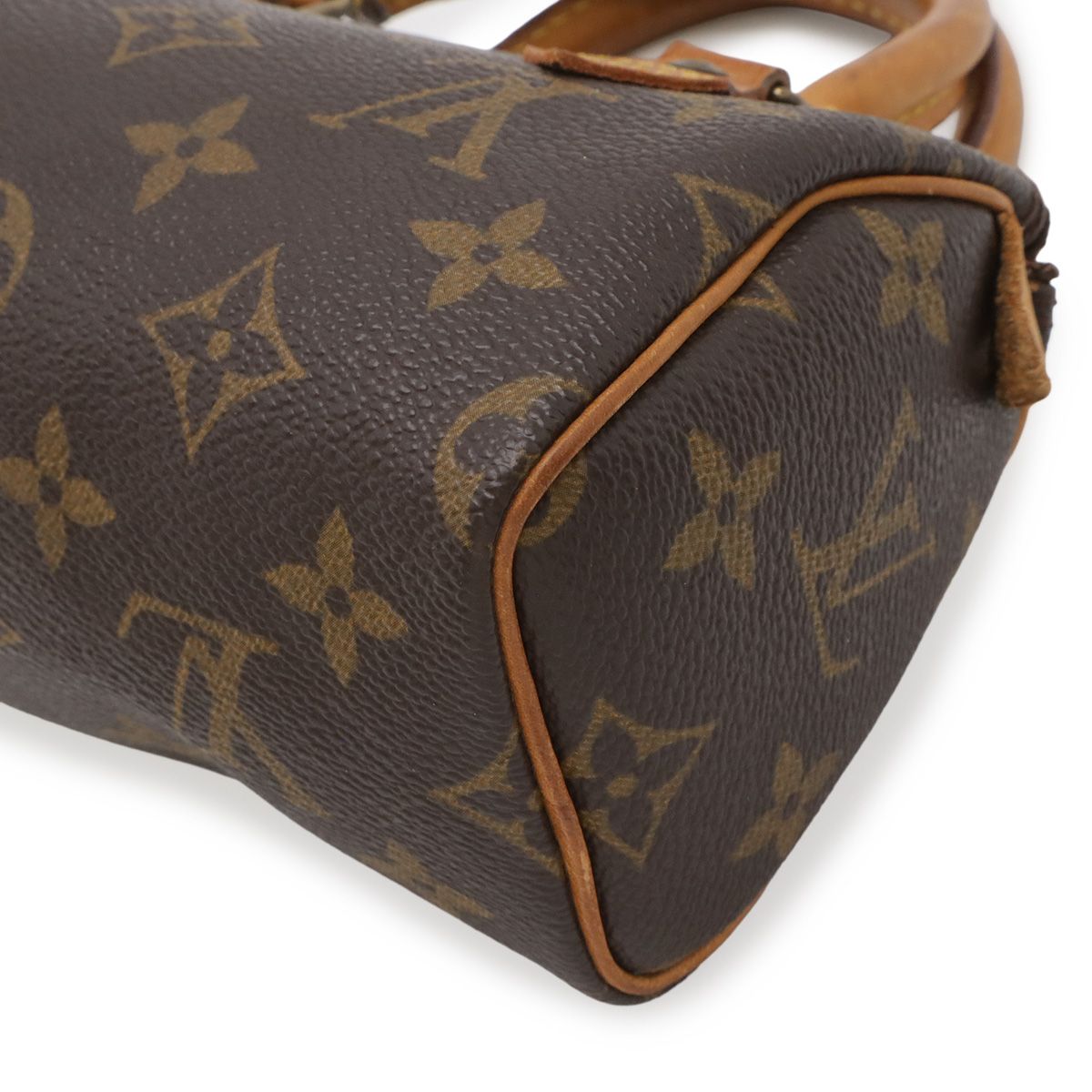 Louis Vuitton Monogram Mini Speedy Mini Bag Pouch Case — view 3