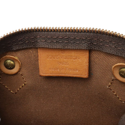 Louis Vuitton Monogram Mini Speedy Mini Bag Pouch Case — view 8