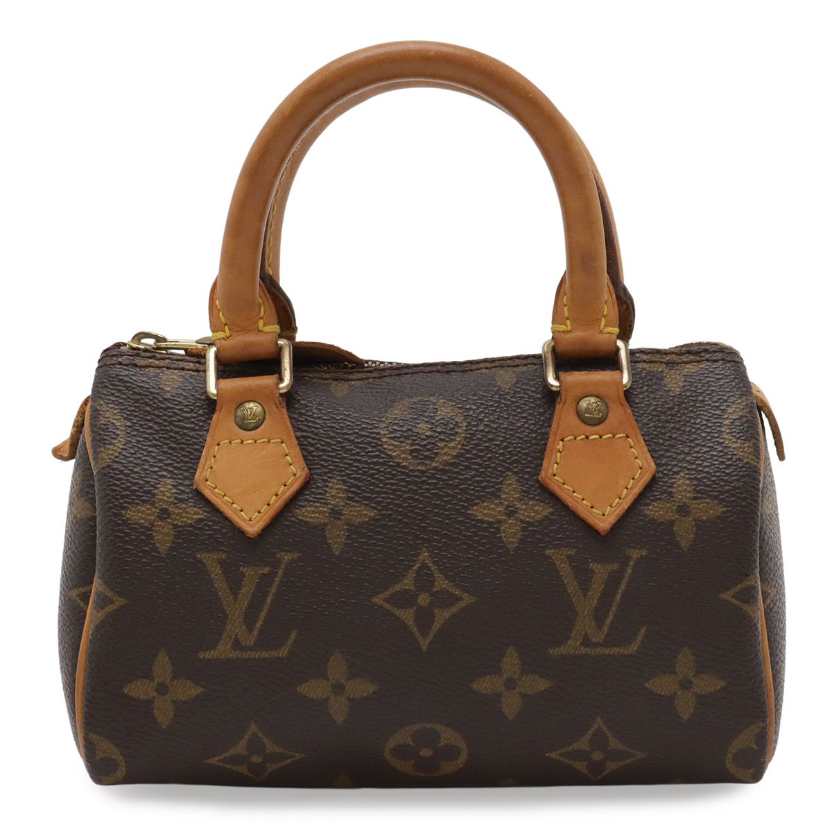 Louis Vuitton Monogram Mini Speedy Mini Bag Pouch Case