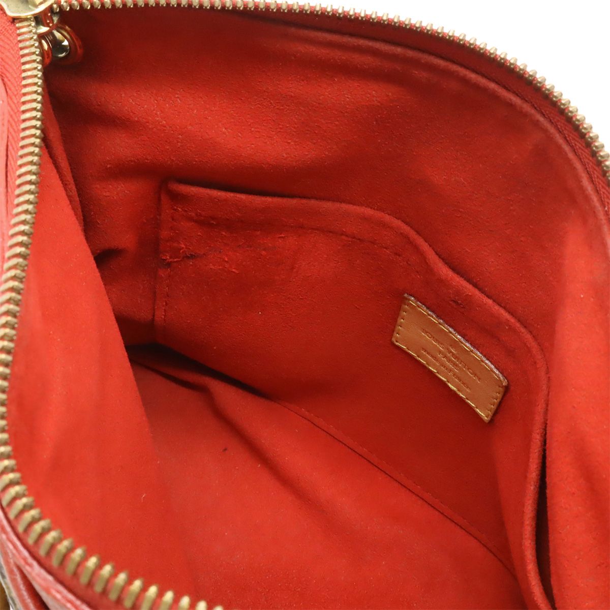 Louis Vuitton Monogram Pallas BB 2-Way Shoulder Bag Crossbody Leather Cerise Red — view 7