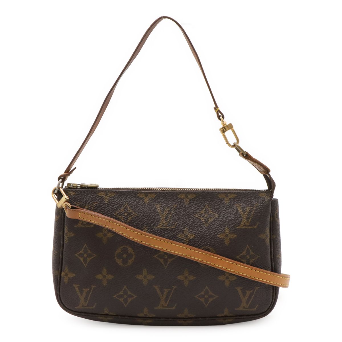 Louis Vuitton Monogram Pochette Pouch Handbag Party 2-Way
