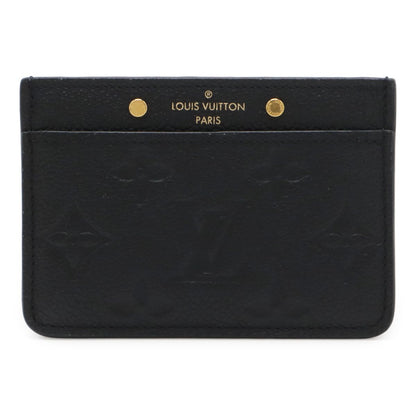 Louis Vuitton Monogram Empreinte Card Holder Sample Case Business Noir Black