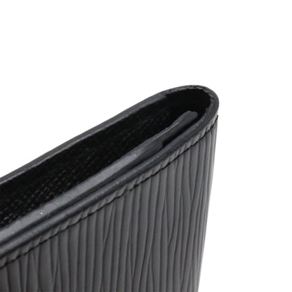 Louis Vuitton Epi Envelope Carte de Visite Card Case Business Holder Noir Black — view 4