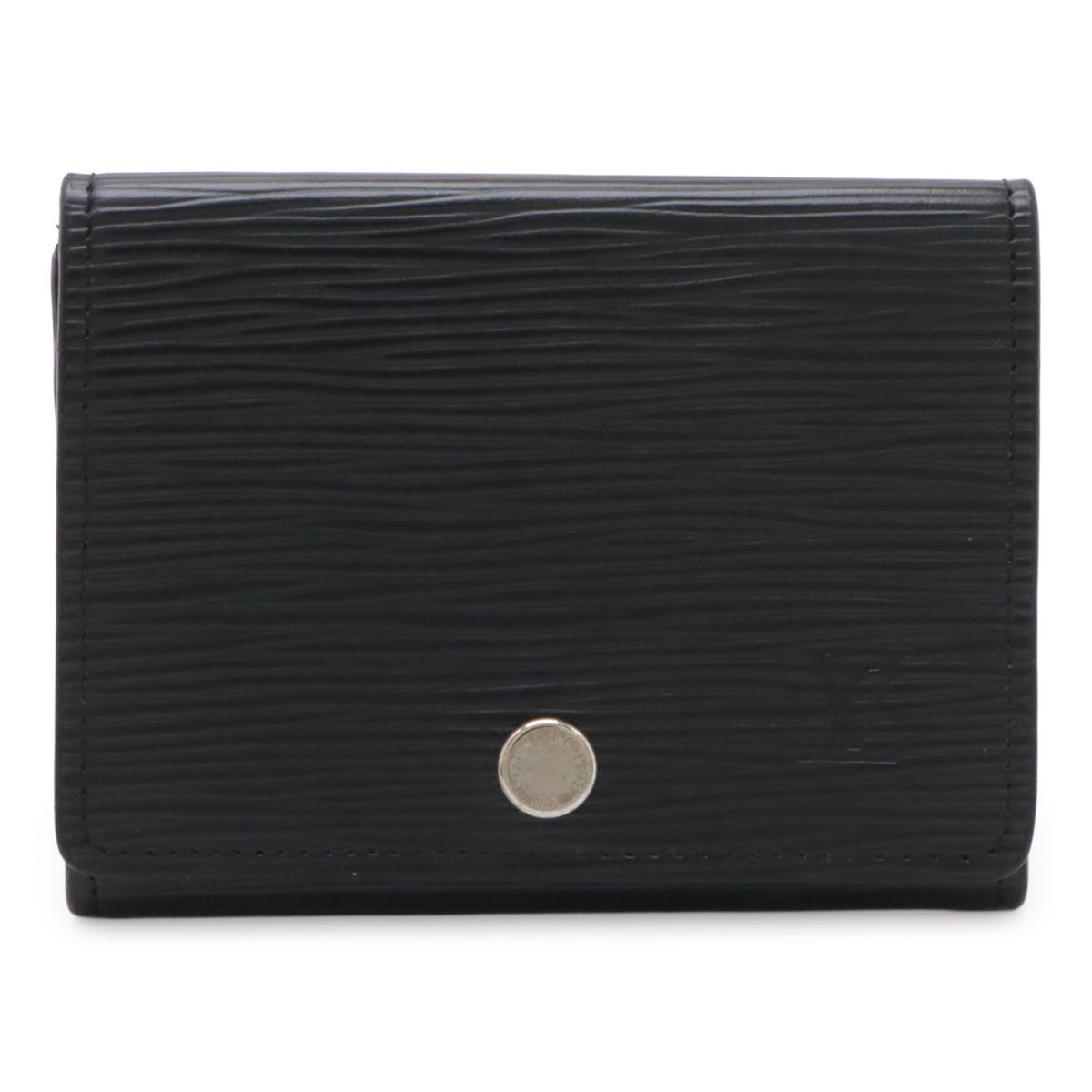 Louis Vuitton Epi Envelope Carte de Visite Card Case Business Holder Noir Black