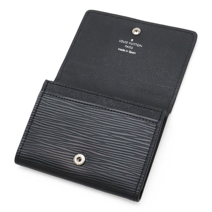 Louis Vuitton Epi Envelope Carte de Visite Card Case Business Holder Noir Black — view 7