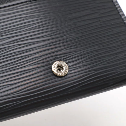 Louis Vuitton Epi Envelope Carte de Visite Card Case Business Holder Noir Black — view 9