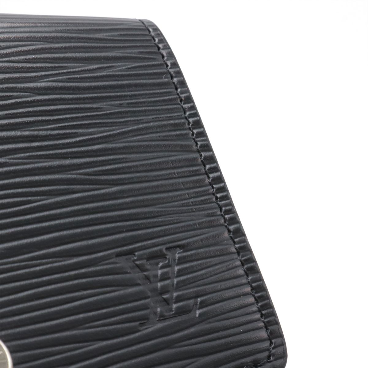 Louis Vuitton Epi Envelope Carte de Visite Card Case Business Holder Noir Black — view 5