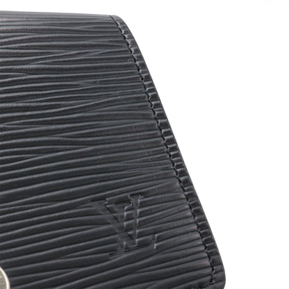 Louis Vuitton Epi Envelope Carte de Visite Card Case Business Holder Noir Black — view 5