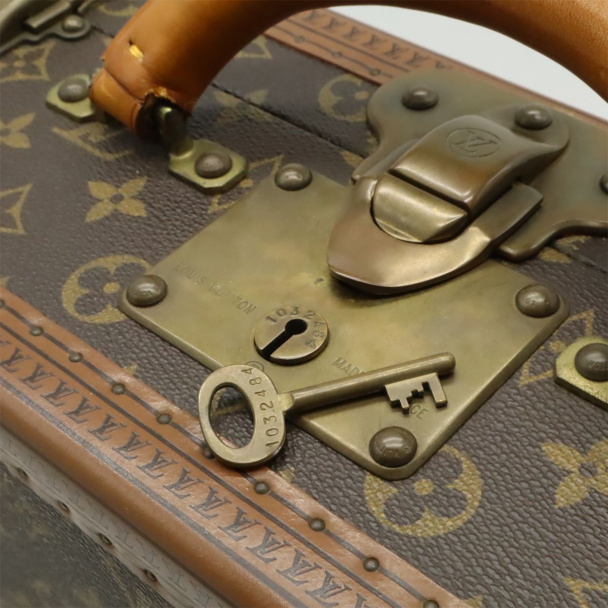 Louis Vuitton Monogram Coteville 40 Hard Case Attache Trunk Business Travel Bag — view 8